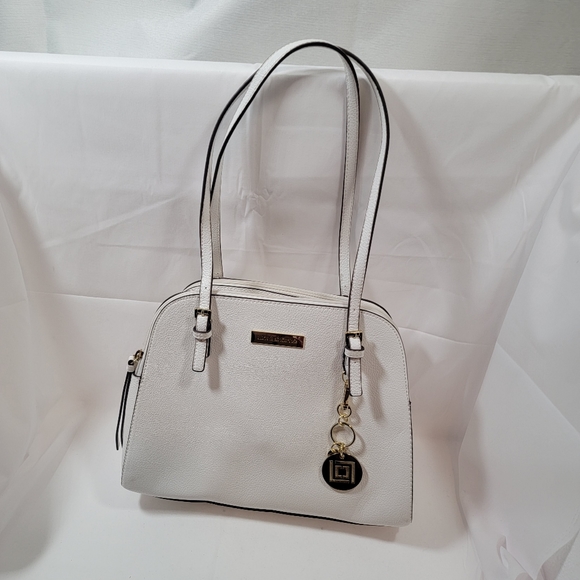 Liz Claiborne White Shoulder Bags Purse. - Picture 3 of 12